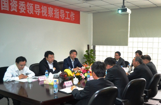 北京市国资委、国资公司辅导到6008集团视察领导工作