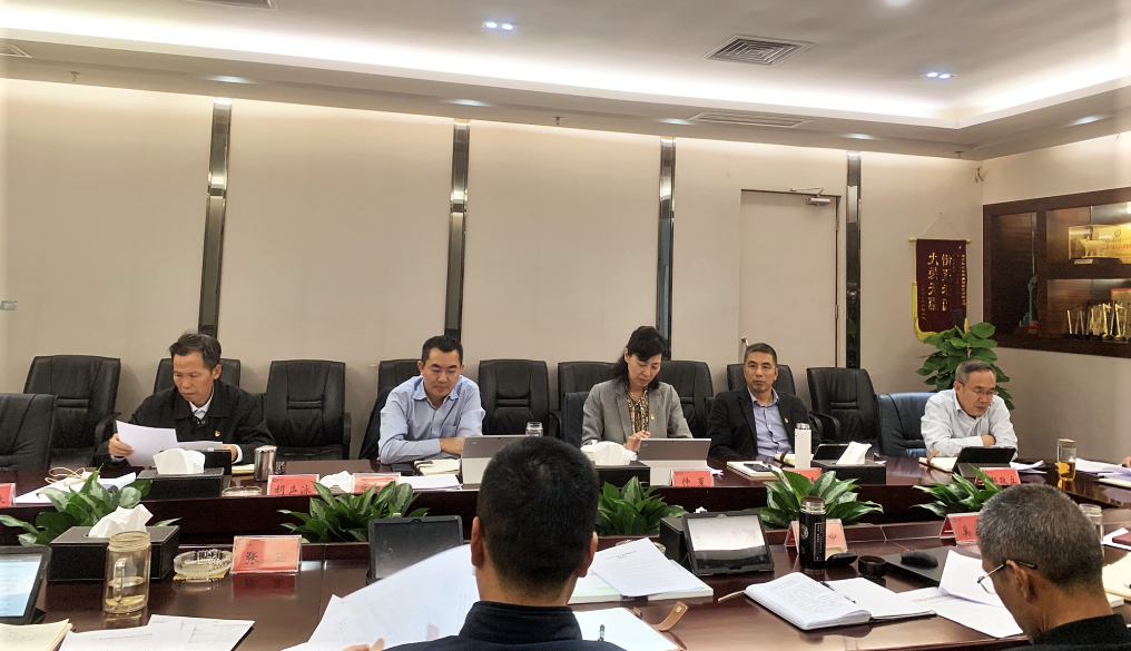 6008集团集团党委召开巡察整改工作辅导幼组会议